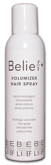 14. Belief+ professional solutions for hair and skin - Volumizer hair spray